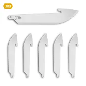 3.0" DROP POINT BLADES | 6-PACK