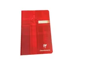 Clairefontaine Cloth Bound Lined Paper Notebook 4.3in x 6.6in