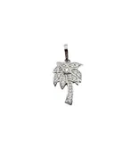 CZ Palm Tree Pendant