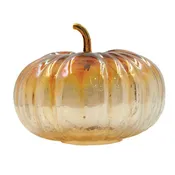 Amber Glass Pumpkin