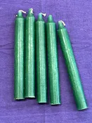 6” Green candle