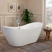 Alana Freestanding Soaking Acrylic Bathtub