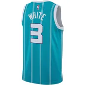 Coby White Charlotte Hornets Nike Icon Swingman Jersey