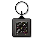 1.5" Square HSI Keychain