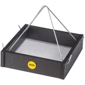 Birds Choice Hanging Tray Feeder - Recycled Plastic, Bristol Black (BNPBCHTBB)