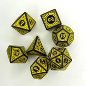 Black and Gold Dice set