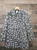 Ann Taylor LOFT Gray & Black Animal Print Coat – Size Small – New With Tags