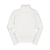 Balloon Sleeve Turtleneck Sweater - Baby