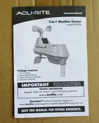 ACURITE 01528MCB Weather Station With Dispay 06057M &amp;amp; AcuRite Access 09155M