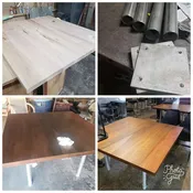 CUSTOM COMMUNITY WALNUT TABLE