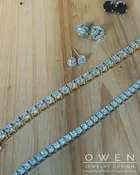 CUSTOM DIAMOND EARRINGS AND BRACELETS — Owen Jewelry Design
