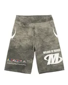 Acid Wash Biker Shorts