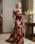 Burgundy Mother of the Burgundy and Gold | Gramercy Atelier — Gramercy Atelier