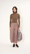 A-POC Skin Turtleneck in Brown