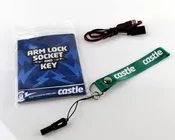 ACCESSORIES: ARMING LOCKOUT HARNESS and KEY w/ LANYARD ASSEMBLY
