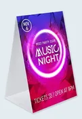 Plastic A-Frame Floor Sign by Image Square