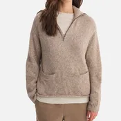 Luxe Alpaca Half-Zip Sweater