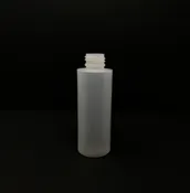 4 oz Natural MDPE Cylinder Round Bottles