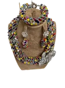 African Jewelry # 2 R Blue