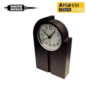 AHD-850 : 1080P 2.0MP HD Spy Hidden AHD/CVI/CVBS (composite video) Design Clock Camera with 940nM Pinhole Lens