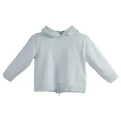 Back Zip Hooded Cardigan