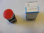 A30PD11R, Mushroom Red Pushbutton
