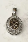 Champagne Diamond Pendant — Wooldridge Jewelers