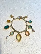 Spring Fling Charm Bracelet in Gold