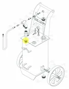 Form Oil Sprayer Part - 1 1/4'' Close Nipple - Part #5
