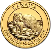 Royal Canadian Mint – Gold Arctic Fox