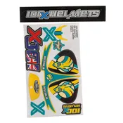 100X Helmets 100 X Team Australia Stickers