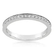 0.23 Carat Platinum Diamond Eternity Band