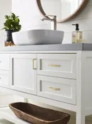 Amerock Blackrock 3-3/4" Cabinet Handle Pull BP55276 Modern Kitchen & Bath Hardware | Contemporary Drawer Pulls