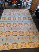 10' x 14' Laura Park Dash & Albert Moorehead Multi-Color Abstract Rug Wool Blend