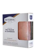 Salt Block Cooking + 8x8x1.5" Himalayan Salt Block Combo - Case Pack of 4