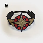 Captain Marvel Themed Headband