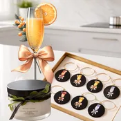 Mimosa Charms + Vanilla Cashmere Candle Gift Set | Brunch Gift — MAYHEM MADE SIMPLE