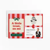 A Little Treat, On Me | Mailers with Envelopes