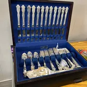 69 pc International Silver Flatware