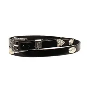 3/8" Black Hat Band