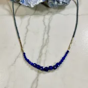 Debbie Fisher Lapis Necklace — FOLKLORICA