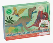 DINOSAUR MAGNETIC SET & DOODLES                 FLOSS & ROCK