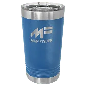 16 oz. Stainless Steel Pint with Slider Lid