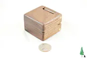 Double Hinged Wood Ring Box | Black Walnut & Black Walnut #187