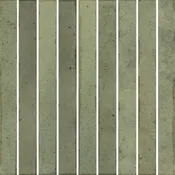 Align 6x6 Light Green Gloss Porcelain Tile