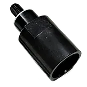 1.25″x 8 tpi Bottle Stopper Mandrel - 3/8″ x 16 tpi threaded stud - Step Down is 13/16"