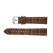100% Authentic Michele Brown Genuine Alligator Leather Strap 18mm