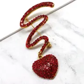 Artistic Heart Pin