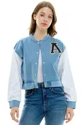 Casual Women's Baseball Jacket