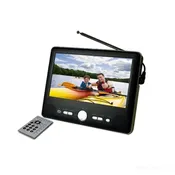 Axion Portable Battery Operated 7 Inch TV &amp; Antenna